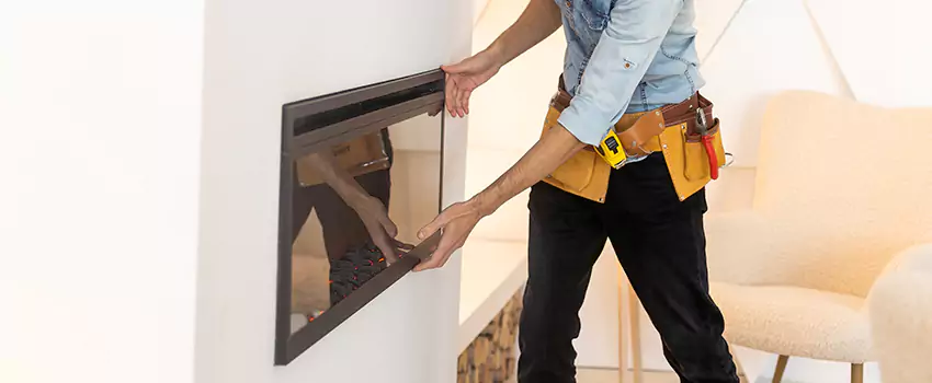 Metal Fireplace Installation in Cherry Hill, Virginia