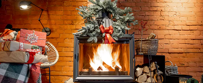 Travis Industries Linear Gas Fireplace Installation in Cherry Hill, Virginia